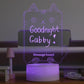 Happy Bubzzz Acrylic Writable Night Lamp - Cat