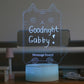Happy Bubzzz Acrylic Writable Night Lamp - Cat