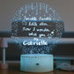 Happy Bubzzz Acrylic Writable Night Lamp - Round